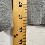 Sandro  Paris Grey Red Lace Crew Neck Sweatshirt Womens S Preppy Casual Pullover Photo 7