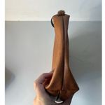 Steve Madden Clutch Purse Wrist Strap Zipper Brown Vegan Leather Classic Minimal Photo 3