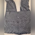 Nike dri fit leggings geo pattern new black size medium crop fit Photo 2