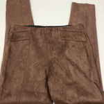 Stella Luce 006 brown faux suede pull on pant size medium Photo 0