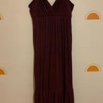 David's Bridal David’s Bridal Maroon Bridesmaid Dress Photo 1