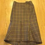 Balenciaga  Houndsooth Wool Skirt Photo 0