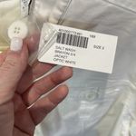 Chico's Salt Wash Brayon 3/4 Sleeve Jacket Optic White Size 3 Button Front Photo 2