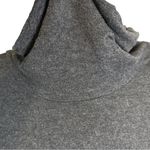 Lou & grey Loft  Signature Soft Funnel Neck Short Sleeve Top Charcoal Gray Size S Photo 3