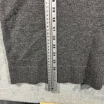 Athleta  Cloud Charcoal Heather Wool Cashmere Blend V Neck Sweater Dress Photo 8