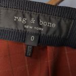Rag and Bone  red black dress casual pants size 0 Photo 2