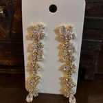 chandelier cubic zirconia earrings Formal Gold Photo 0