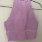 Aritzia Babaton Stefano Sculpt Knit Lavender top size small Photo 4