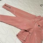Paige Dusty Pink Denim Jacket Photo 13