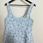 Amanda Uprichard  Empire Floral Jacquard Minidress in Flores Brocade Large NWT Photo 6