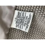 Sebby Collection Tan Faux Fur Sweater Vest sz L Photo 3