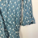 Faithfull the Brand Carmel Marcie Floral Wrap Long Sleeve Mini Dress 4 Photo 6