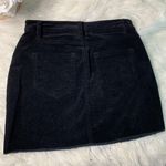 Forever 21 Black Velvet Mini Skirt Photo 2