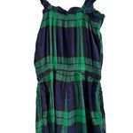 Aerie NWT Green Blue Tartan Plaid Flannel Sleepwear One Piece Romper Size Small Photo 1