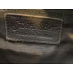 st. john's bay  Leather Purse Brown Soft Shoulder Bucket Tote Photo 7