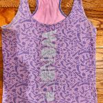 Zumba Women's athletic purple/pink Wonder Racerback Top, size Medium Photo 4
