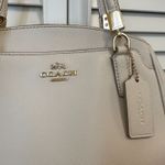 Coach  Minetta Crossbody Chalk Ivory White w Gold Excellent Condition F34663 Photo 1