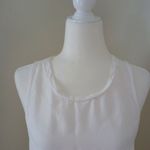 Bella Dahl Women Tank Top White Size Small Photo 3