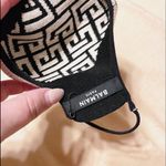 Balmain Authentic Cream & Black Knit Stretchy Greek Key Face Mask Photo 8