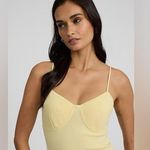 EXPRESS NWT Sweetheart Sleeveless Midi Fit and Flare Sweater Dress size large! Photo 2