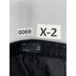 ASOS Womans Excellent Cond. Design Long Jean Skirt 16 Curve Black Slit 0069/X-2 Photo 2