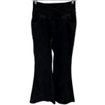 Halara  Flex Jeans High Waist Crossover Pocket Stretchy Super Flare Black S NWT Photo 1
