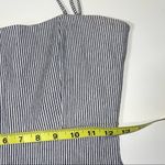 Brandy Melville Karla Blue & White Seersucker Striped Mini Dress Photo 9