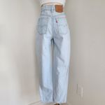 Levi's Vintage 90s Levi’s 512 Light Wash High Rise Tapered Mom Jeans Made in USA 2 Photo 4