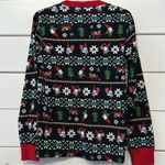 Hanna Andersson Gnome Sweet Gnome Holiday Long John PJ Pajama Set Small NEW Blue Photo 6