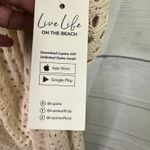 Cupshe Womens size Large Maxi Dress Crochet Knit Swimsuit Beach Coverup New Photo 12