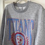 Tennessee Titans Football Season Ticket Member Womens Titans Gray Sweatshirt Med Photo 4