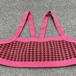 Tropic of C La Plage houndstooth bikini top Pink Photo 0