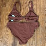 ANDIE Bikini Set Amor Top Bikini Bottom Sequoia size L NWT Photo 2