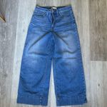 Madewell  high waisted wide leg ankle crop jeans Photo 1