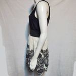 Wrapper A-List Black & White Floral Dress (Medium) Photo 2