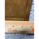 J. Jill Women's New Faux Suede Luxe Taylor Pants Ankle Straight Slim Leg 2P Brown Photo 10