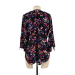 Yumi Kim Yumi Top In Black Floral Print Silk Size XS Photo 6