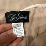 La Femme  28103 Off-the-Shoulder Rouched Satin Trumpet Gown Champagne Photo 10