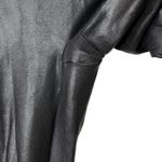 Spanx Faux Leather Moto Leggings Pants Black Women’s Size Medium Power Waistband Photo 7