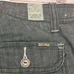 Zana Di  Dark Gray Ankle Jeans with Lace-Up Detail Photo 10