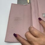 BVLGARI  Clip Closure Long‎ Blush Leather Wallet Photo 5