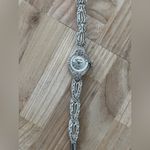 Jean Marie 17 Jewels Stunning Ladies Vintage Mechanical Watch Silver Dial Photo 3