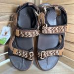 Kuailu Women's Arch Support Orthotic Athletic Sandals Tan Size 7 Photo 5