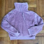 Planet Gold NWT $34  Fleece Cowlneck Sweatshirt Purple-Pink Size M Photo 0
