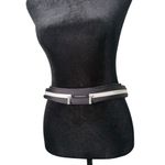 Moko Running Jogging Belt Reflective Stripe‎ Unisex Adult Water Sweat Resistant Black Photo 1