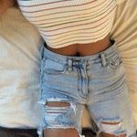 American Eagle Distressed Mom Jeans Photo 0