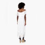 Tuckernuck NWT  White Lace Avalon Maxi Crochet Dress size‎ xs honeymoon wedding Photo 6