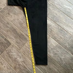 Soft Surroundings  faux suede black leggings, high rise. Women’s size S petite Photo 9