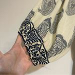 Maison Hotel Delphine Paisley Long Puff Sleeve Cotton Mini Dress Size Medium Photo 3