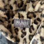 wilson's leather Vintage Leather and Leopard Hooded Winter Coat 🔥 Photo 4